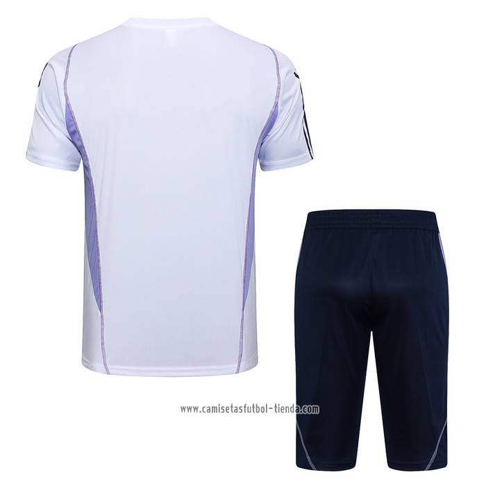 Chandal del Cruzeiro 2023 2024 Manga Corta Blanco - Pantalon Corto